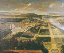 View of the Chateau and Gardens of St. Cloud von Etienne Allegrain