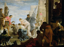 The Meeting of Anthony and Cleopatra by Sebastien Bourdon