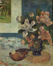 Still Life with a Mandolin von Paul Gauguin