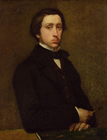 Self portrait, 1855 by Edgar Degas
