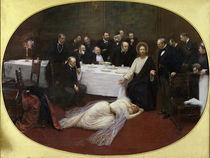 Mary Magdalene in the house of the Pharisee by Jean Beraud
