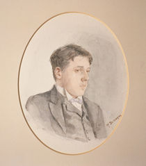 Portrait of Arnold Bennett von M. Dumayne