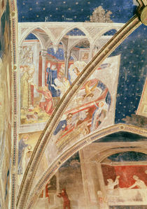 The resurrection of the the son of Nerva von Matteo di Giovanetto da Viterbo