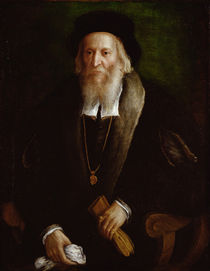Portrait of a Gentleman, said to be Sebastian Cabot von Lorenzo Lotto