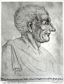 Portrait of Titus Livius known as Livy by Flemish School