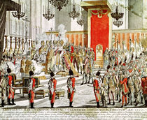 The Coronation of Leopold II at Bratislava in 1790 by Austrian School