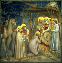 Adoration of the Magi, c.1305 by Giotto di Bondone
