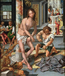 The Flagellation by Pieter Coecke van Aelst