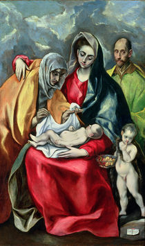 The Holy Family with St.Elizabeth by El Greco
