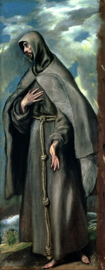 St.Francis of Assisi von El Greco