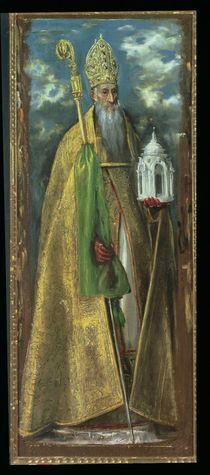 Saint Augustine of Hippo 1590 by El Greco