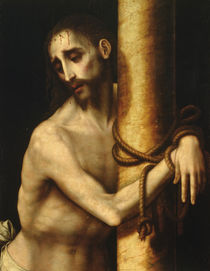 Christ bound to the Column von Luis de Morales
