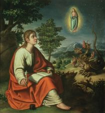 The Vision of St. John the Evangelist on Patmos von Juan Sanchez Cotan