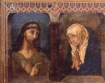 Christ and the Grieving Virgin von Hugo van der Goes