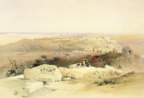 Gaza, March 21st 1839, plate 59 from Volume II of 'The Holy Land' von David Roberts