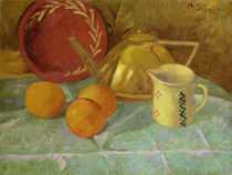 Still Life with Fruit and a Pitcher or Synchronization in Yellow von Paul Serusier