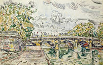 The Pont Neuf, Paris, 1927 von Paul Signac