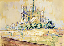 Notre Dame, 1885 by Paul Signac