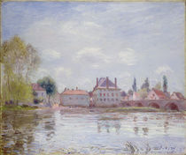 The Bridge at Moret-sur-Loing by Alfred Sisley