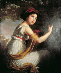 Portrait of Julie Le Brun, c.1797 von Elisabeth Louise Vigee-Lebrun