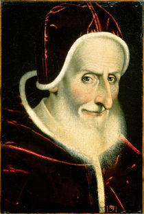 Portrait of Pope Pius V 1576-80 von Scipione Pulzone