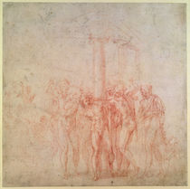 Inv. 1895 6-15-500. R. The Flagellation of Christ by Michelangelo Buonarroti