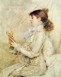 Portrait of Sarah Bernhardt 1879 von Jules Bastien-Lepage