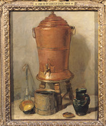 The Copper Drinking Fountain by Jean-Baptiste Simeon Chardin