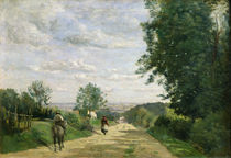 The Road to Sevres, 1858-59 von Jean Baptiste Camille Corot