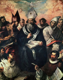 St. Basil Dictating his Doctrine by Francisco Herrera