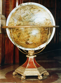 Terrestrial globe, 1688 von Vincenzo Maria Coronelli