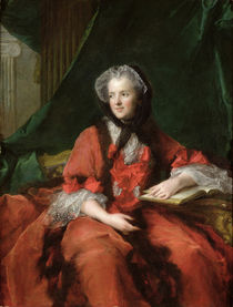Portrait of Madame Maria Leszczynska 1748 by Jean-Marc Nattier