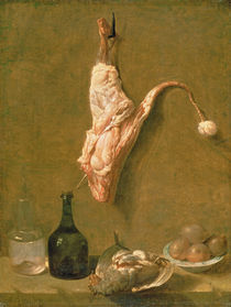 Still Life with a Leg of Veal von Jean-Baptiste Oudry