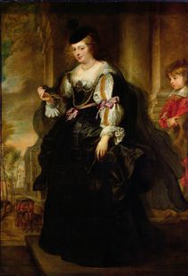 Portrait of Helene Fourment with a Coach by Peter Paul Rubens