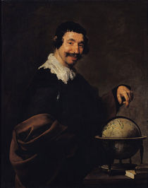Democritus, or The Man with a Globe by Diego Rodriguez de Silva y Velazquez