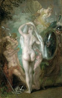 The Judgement of Paris von Jean Antoine Watteau