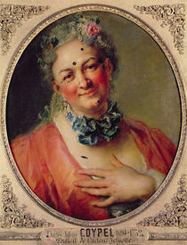 Portrait of the Singer Pierre de Jelyotte in Female Costume von Charles Antoine Coypel
