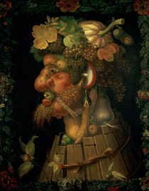 Autumn, from a series depicting the four seasons by Giuseppe Arcimboldo