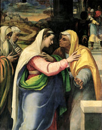The Visitation, 1519 by Sebastiano del Piombo