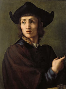 Portrait of a Goldsmith by Jacopo Pontormo
