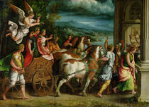 The Triumph of Titus and Vespasian von Giulio Romano