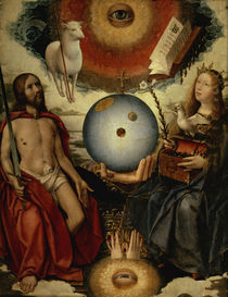 Allegory of Christianity by Jan II Provost