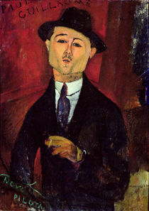 Paul Guillaume Novo Pilota by Amedeo Modigliani