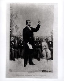 Lincoln's Address at Gettysburg by Stephen James Ferris