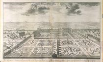 Bird's Eye View of the Gardens of Kensington Palace by Mark Anthony Hauduroy