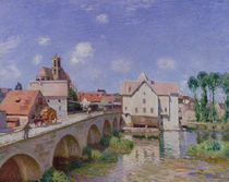 The Bridge at Moret, 1893 by Alfred Sisley