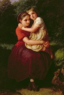 Sisters, 1868 by Henry Lejeune