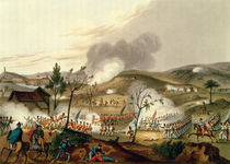 The Battle of Waterloo, 18 June 1815 by William Heath