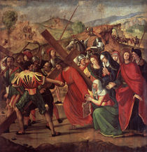 The Procession to Calvary, c.1505 by Ridolfo , Il Ghirlandaio