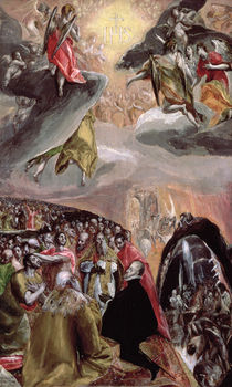 The Adoration of the Name of Jesus von El Greco